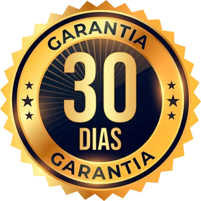 Garantia de satisfação de 30 dias
