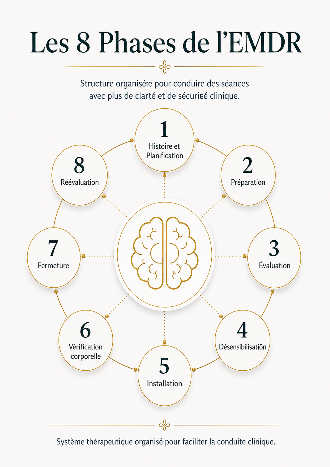 Les 8 phases de l’EMDR