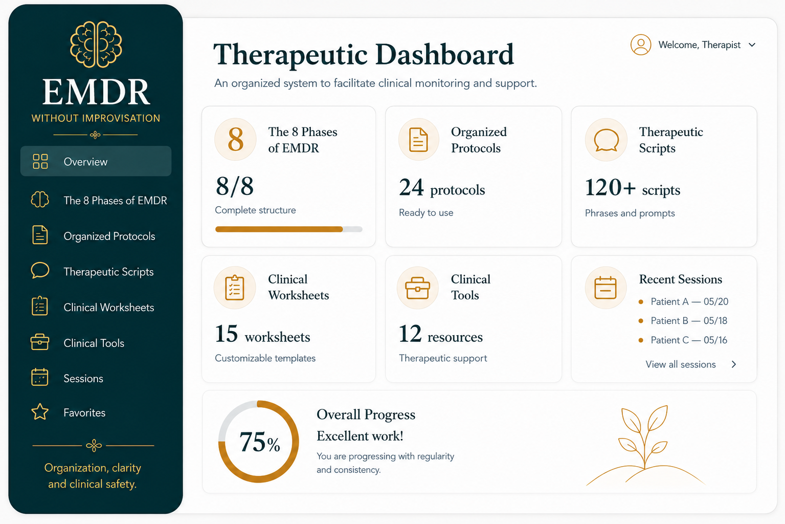 Dashboard Terapéutico
