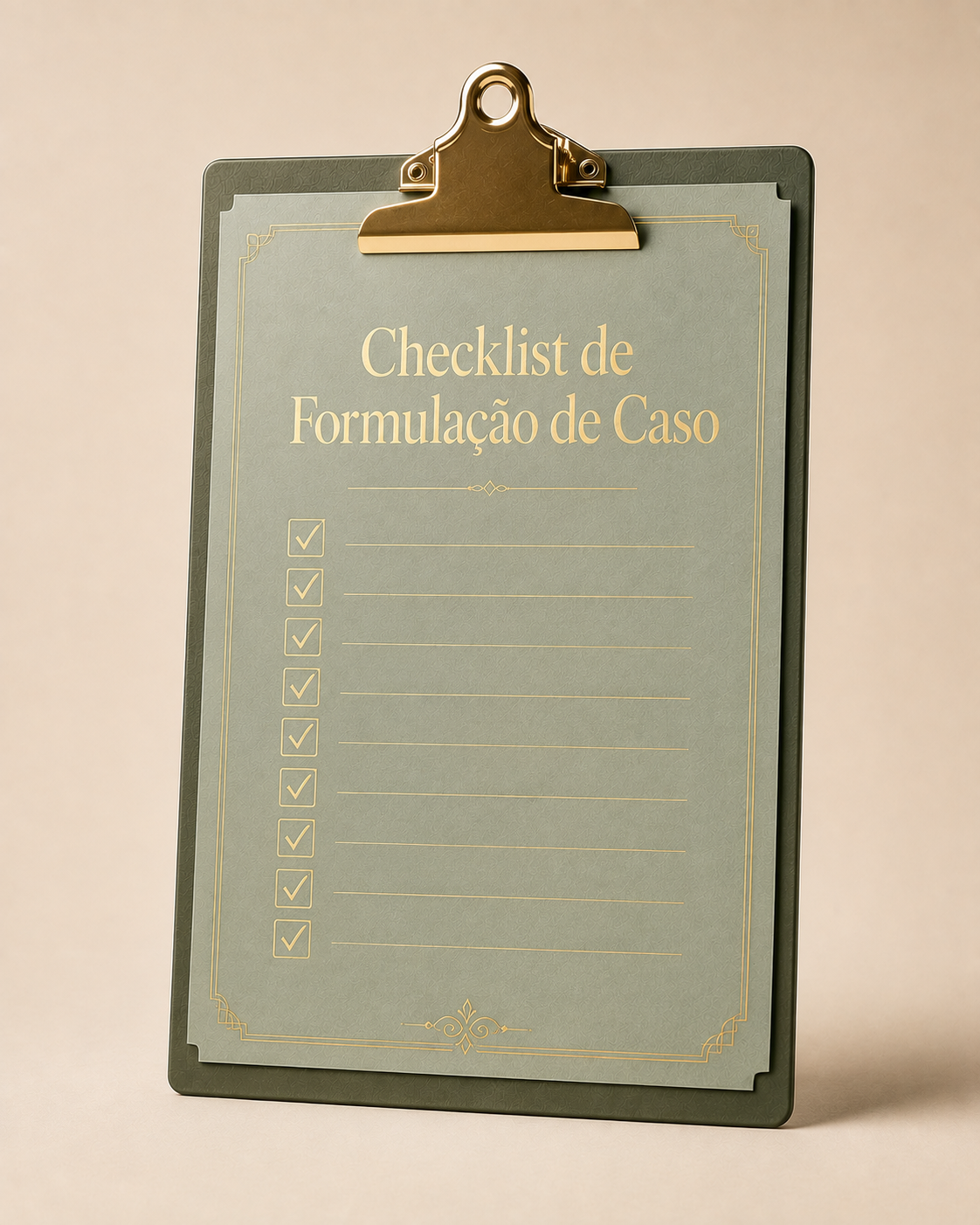 Checklist de Formulação de Caso