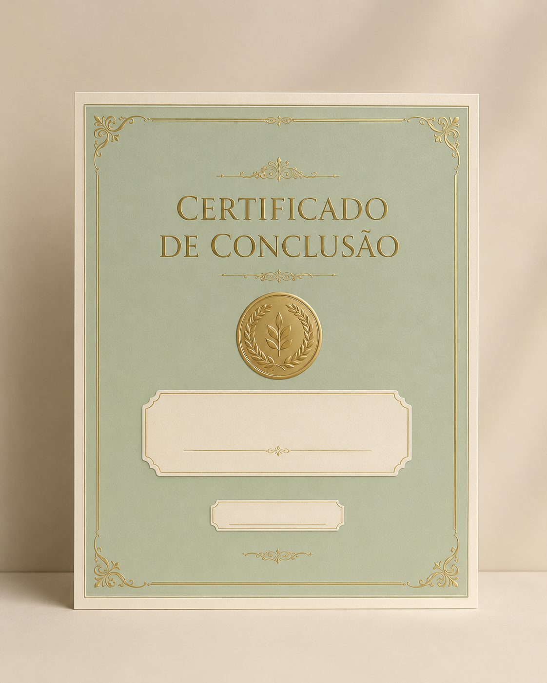 Certificado digital de conclusão